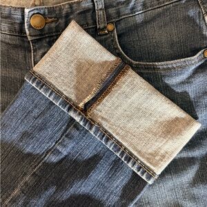 Women’s Chaps Selvedge Blue Med Wash Denim